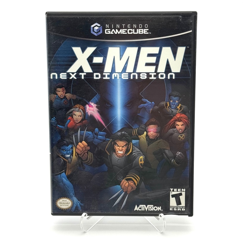 X-Men Next Dimension Nintendo GameCube Complete CIB Video Game